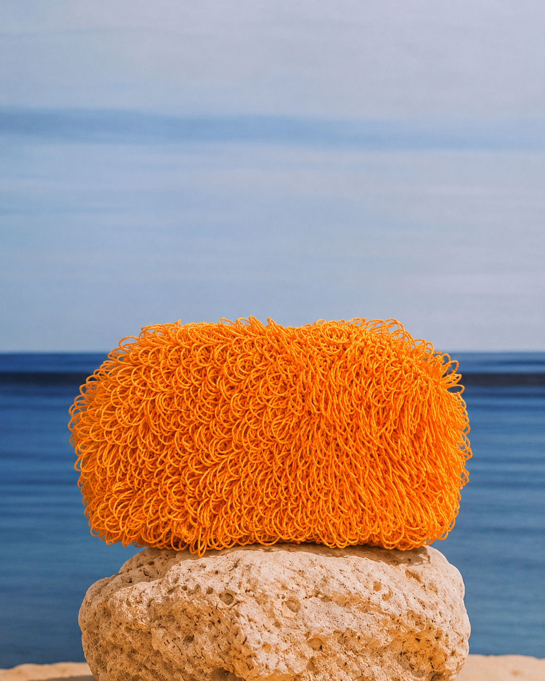 The Orange Dahlia Clutch