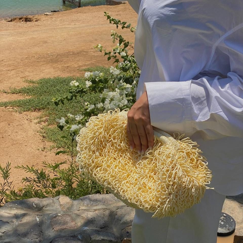 The Yellow Dahlia Clutch