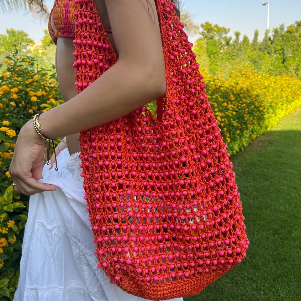 The Fuchsia Lily Bag