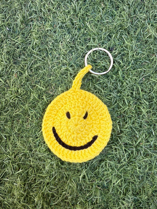 The Yellow Smiley Bag Charm