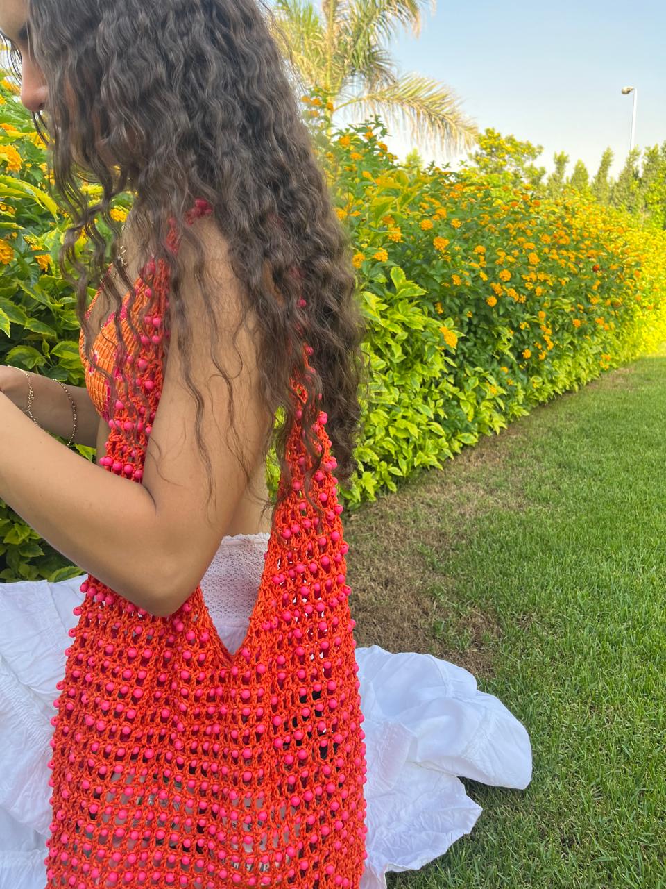The Fuchsia Lily Bag